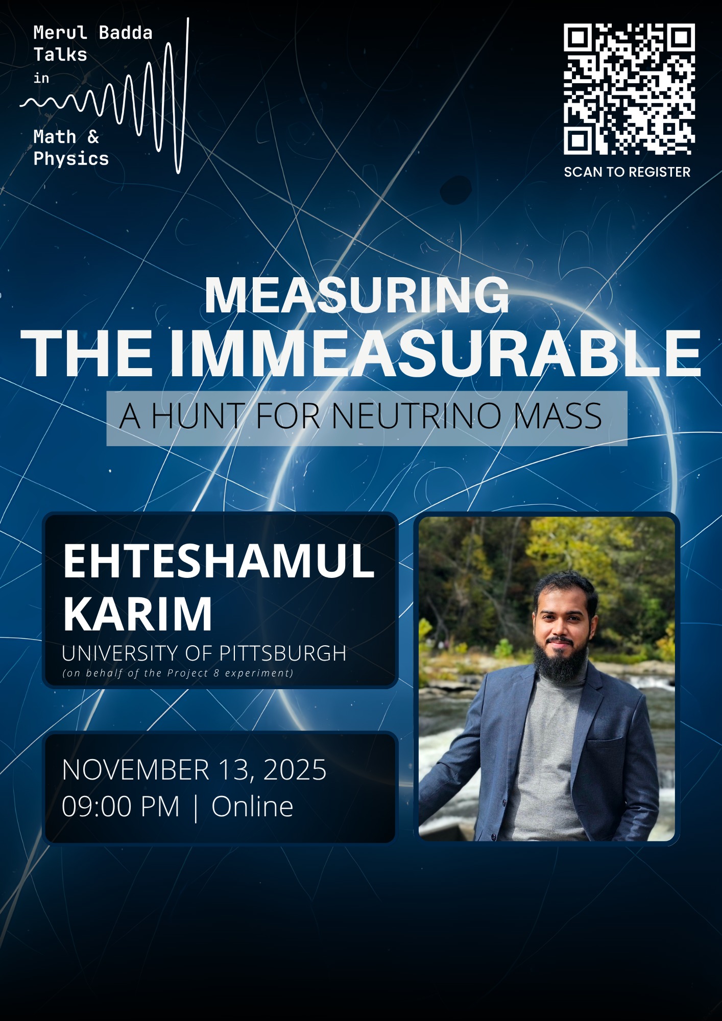 Poster for Measuring the Immeasurable - A Hunt for Neutrino Mass