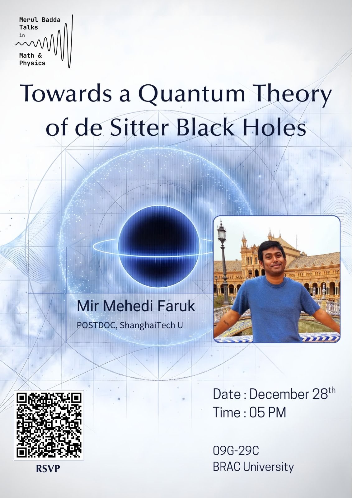 Poster for Towards a Quantum Theory of de Sitter Black Holes