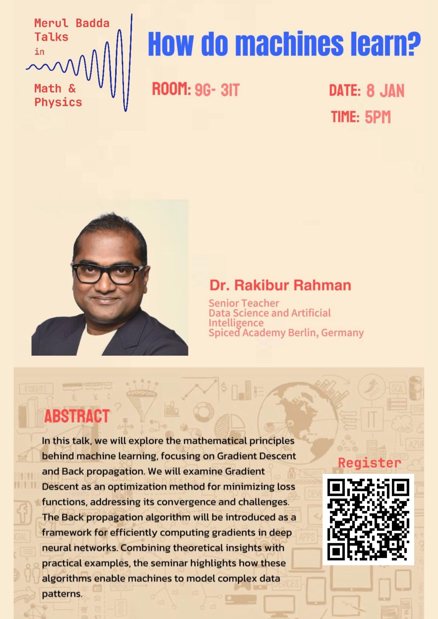 Poster for How do machines learn?